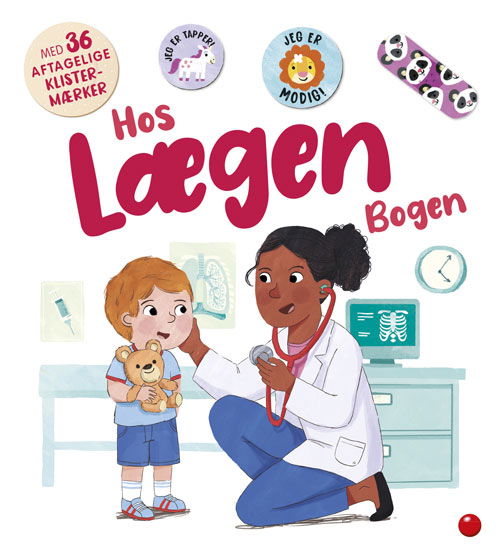 Cover for Rose Harkness · Hos lægen-bogen (Cardboard Book) [1st edition] (2025)