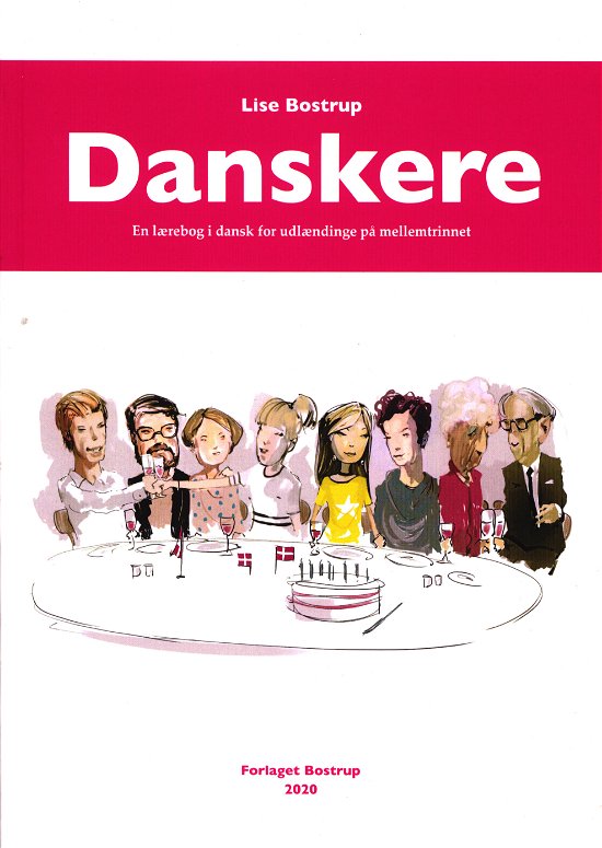 Cover for Lise Bostrup · Danskere - En lærebog i dansk for udlændinge på mellemtrinnet (Heftet bok) [2. utgave] (2020)