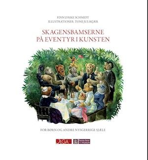 Cover for Finn Lykke Schmidt · Skagensbamserne på eventyr i kunsten (Hardcover bog) [1. udgave] (2023)