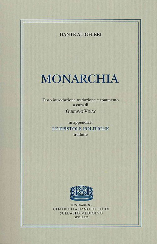 Cover for Dante Alighieri · Monarchia (Book)