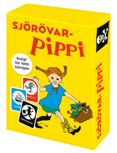 Sjörövar-Pippi kortspel - Astrid Lindgren - Brettspill - Rabén & Sjögren - 9789129731927 - 1. oktober 2021