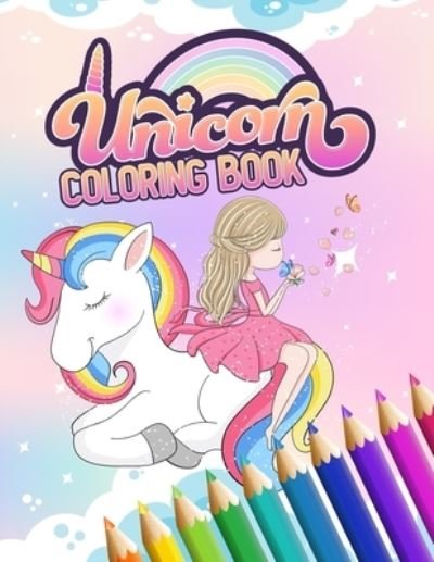 Cover for Krazy Artz · Unicorn Coloring Book (Paperback Bog) (2020)