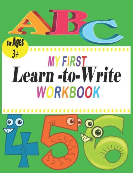 Cover for Meda Bm · ABC My First learn to write workbook (Paperback Book) (2020)