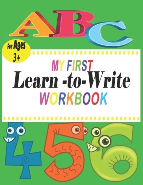 Cover for Meda Bm · ABC My First learn to write workbook (Paperback Book) (2020)