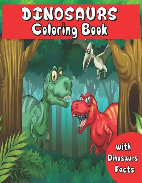 Cover for Dan Green · Dinosaurs Coloring Book (Taschenbuch) (2021)
