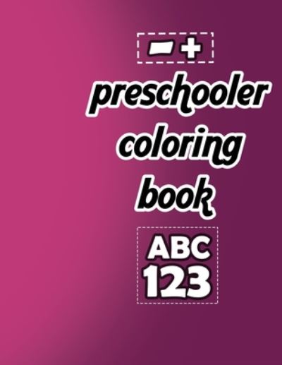 Cover for M Libkr · Preschooler Coloring Book (Paperback Book) (2020)