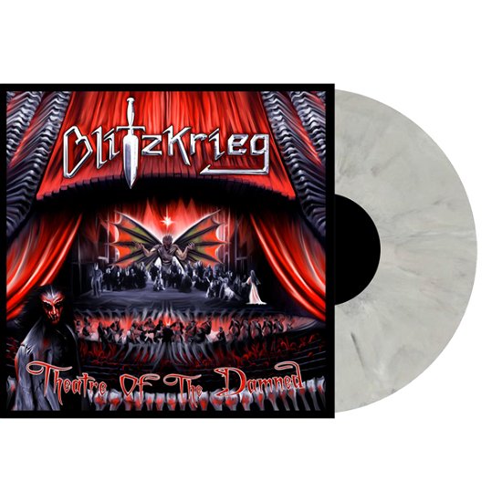 Cover for Blitzkrieg · Theatre of the Damned (Grey Vinyl) (LP) (2021)