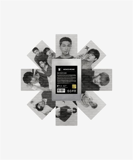 Cover for BTS · Monochrome - Mini Photo Card Set (Photo Card) (2024)
