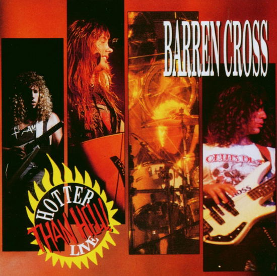 Cover for Barren Cross · Hotter Than Hell Live (CD) [Remastered edition] (2004)