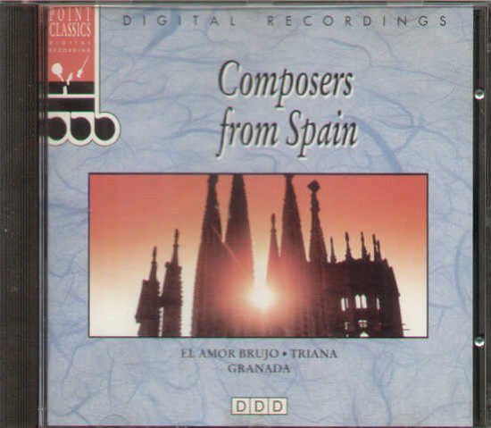 Composers from Spain - Aa.vv. - Musiikki - POINT - 0027726708928 - tiistai 20. huhtikuuta 1993