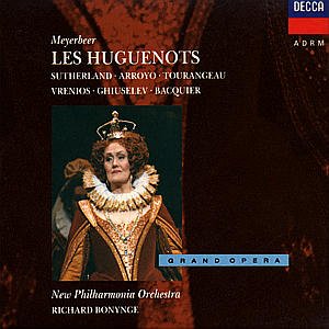 Meyerbeer: Les Huguenots - Sutherland / Vreinos / Bonynge - Musiikki - POL - 0028943054928 - perjantai 21. joulukuuta 2001