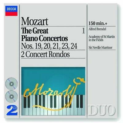 Cover for Wolfgang Amadeus Mozart · Great Piano Concerto 1 (CD) (1994)