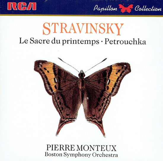 Cover for Boston Symphony Orchestra / Monteux Pierre · Le Sacre Du Printemps / Petrouchka (CD) (1987)