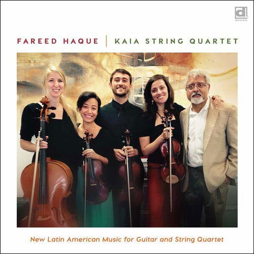 New Latin American Music For Guitar And String Qua - Fareed & Kaia String Quartet Haque - Música - DELMARK - 0038153502928 - 11 de janeiro de 2019