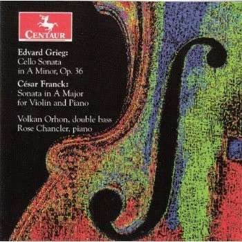 Cello Sonata in a Minor / Sonata in a Major for - Grieg / Orhon / Chancler - Music - Centaur - 0044747331928 - November 19, 2013