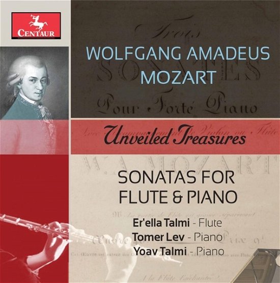 Talmi: Mozart: Sonatas For Flute & Piano - Erella Talmi - Musiikki - CENTAUR - 0044747357928 - perjantai 2. marraskuuta 2018