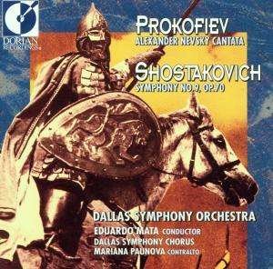 Nevsky Cantata - Prokofiev / Shostakovich / Mata / Dallas Symphony - Musique - DOR - 0053479016928 - 31 août 1993