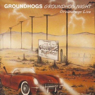 Cover for Groundhogs · Groundhog Night -live- (CD) [Live edition] (2001)
