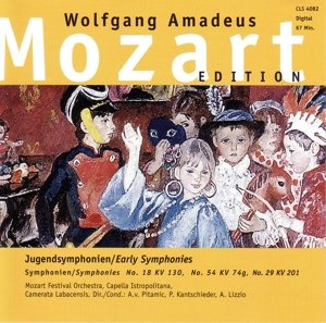 Early Symphonies - Wolfgang Amadeus Mozart - Musik - CLS - 0090204004928 - 28 juni 1990