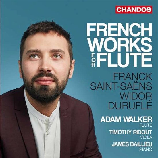 Cover for Adam Walker · French Works for Flute (CD) (2021)
