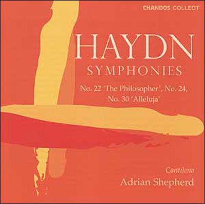 Cover for J. Haydn · Symphony No.22,24,30 (CD) (2000)