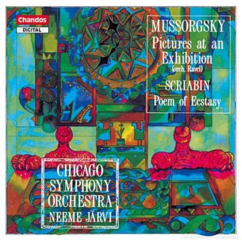 Pictures at an Exhibition - Murrorgsky / Jarvi / Cso - Musiikki - CHANDOS - 0095115884928 - keskiviikko 28. lokakuuta 1992