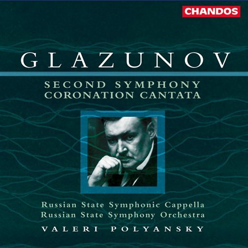 Symphony 2 F Sharp Min Op 16 / Coronation Cantata - Glazunov / Russian State Sym Orch / Polyansky - Musikk - CHN - 0095115970928 - 9. februar 1999