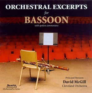 Cover for David Mcgill · Orchestrapro: Bassoon (CD) (2015)