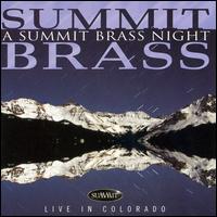 Cover for Summit Brass · Summit Brass Night: Live in Colorado (CD) (2008)