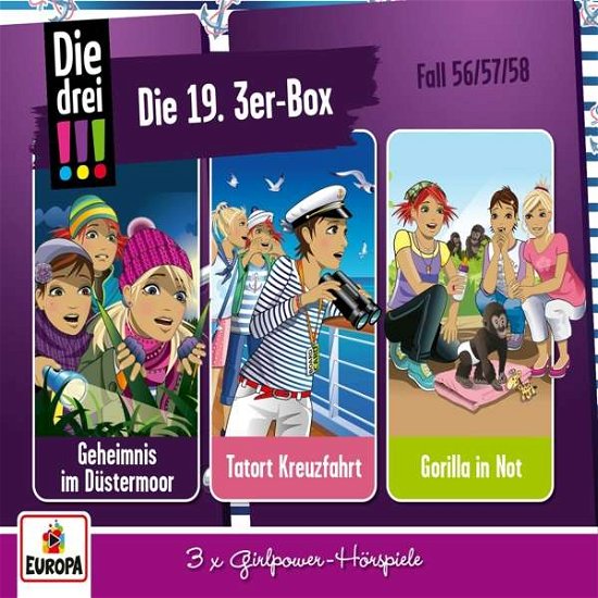 Cover for Die Drei · Die 19-3er Box (Folgen 56-58) (CD) (2021)