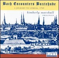 Cover for Bach / Buxtehude / Marshall · Bach Encounters Buxtehude (CD) (2002)