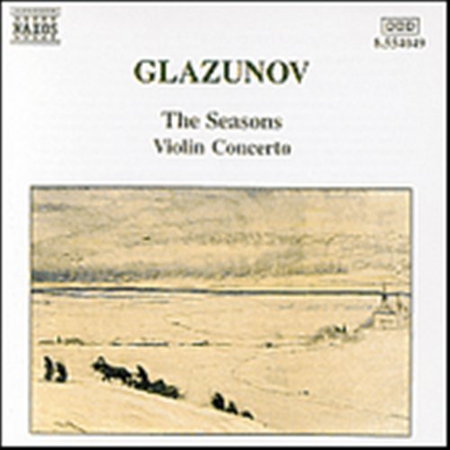 Cover for Alexander Glazunov · Seasons &amp; Violin Concerto (CD) (1998)