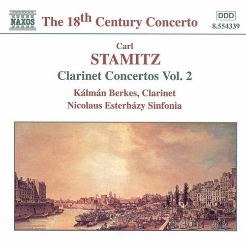 Cover for C. Stamitz · Clarinet Concertos Vol.2 (CD) (1999)