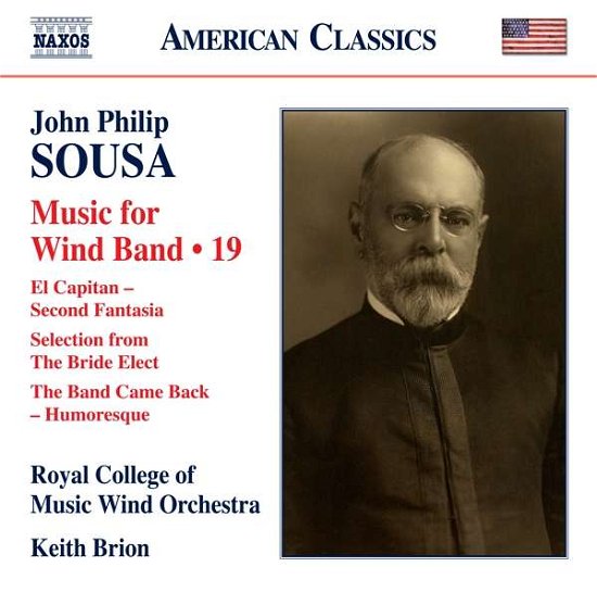 Cover for Rcm Wind Orchestra / Brion · John Philip Sousa: Music for Wind Band Vol. 19 (CD) (2019)