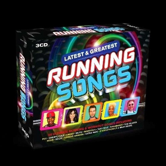 Cover for Various Artists  Latest  Greatest Running Songs (CD) (2014)
