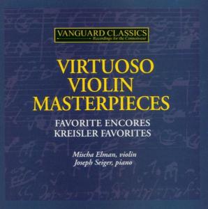 Violin Miniatures: Thaïs m.m. Vanguard Classics Klassisk - Elman / Seiger - Musiikki - DAN - 0699675119928 - keskiviikko 15. elokuuta 2007