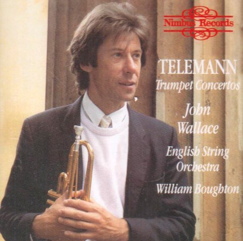 Cover for Georg Telemann · Trumpet Concertos - John Wallace (CD) (2018)