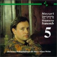 Cover for Wolfgang Amadeus Mozart · Piano Concertos No.17 &amp; 18 (CD) (2019)