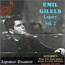 Legacy - Vol. 2 - Emil Gilels - Musique - DOREMI - 0723723607928 - 1 mars 2004