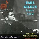 Legacy - Vol. 2 - Emil Gilels - Musik - DOREMI - 0723723607928 - 1. März 2004