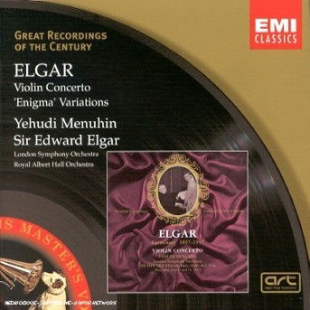 Cover for Yehudi Menuhin · Elgar Violin Concerto (CD) (1901)