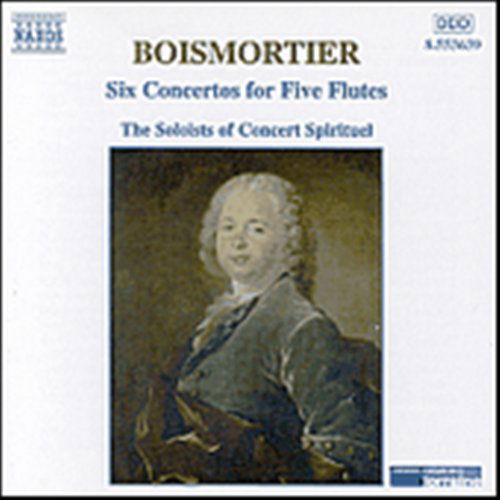 Flute Concerts For 5 Flut - J.B. De Boismortier - Musiikki - NAXOS - 0730099463928 - torstai 5. maaliskuuta 1998