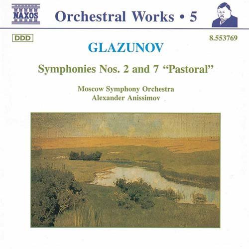 Cover for Alexander Glazunov · Symphonies Nos. 2 &amp; 7 (CD) (1997)