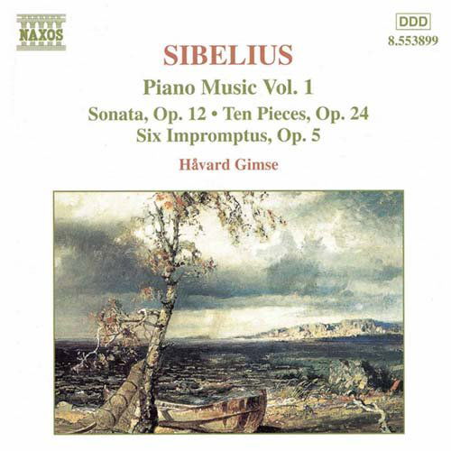 Piano Music 1 - Jean Sibelius - Muziek - NAXOS - 0730099489928 - 30 maart 2000