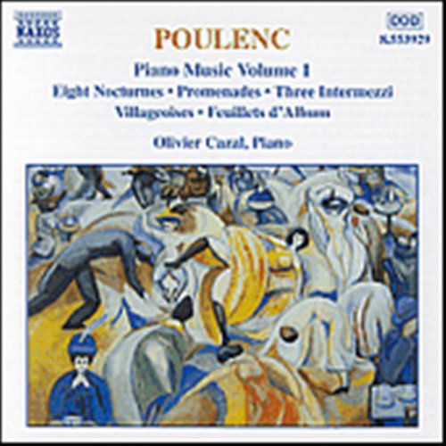 Piano Music Vol.1 - F. Poulenc - Musikk - NAXOS - 0730099492928 - 30. oktober 1998