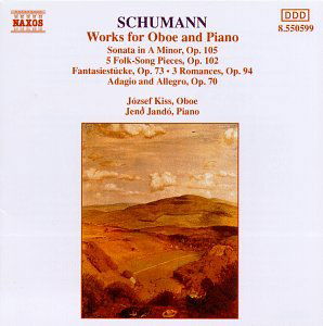 Cover for Schumann / Kiss / Jando · Oboe &amp; Piano Works (CD) (1994)