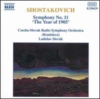 Cover for Shostakovich / Slovak / Czecho-slovak Rso · Symphony 11 (CD) (1994)