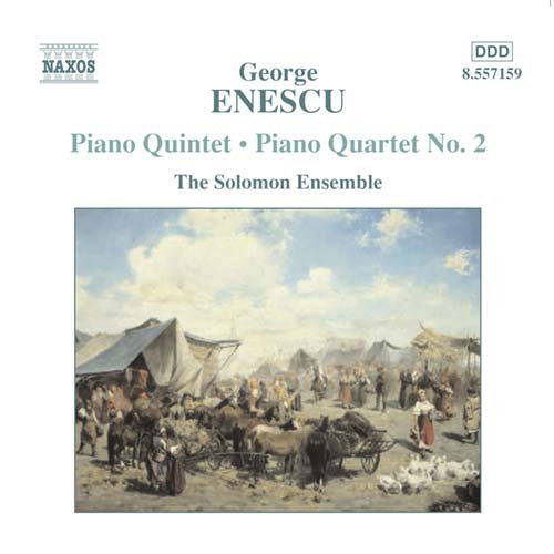 Piano Quintet / Piano Quartet 2 - Enescu / Solomon Ensemble - Música - NAXOS - 0747313215928 - 15 de abril de 2003