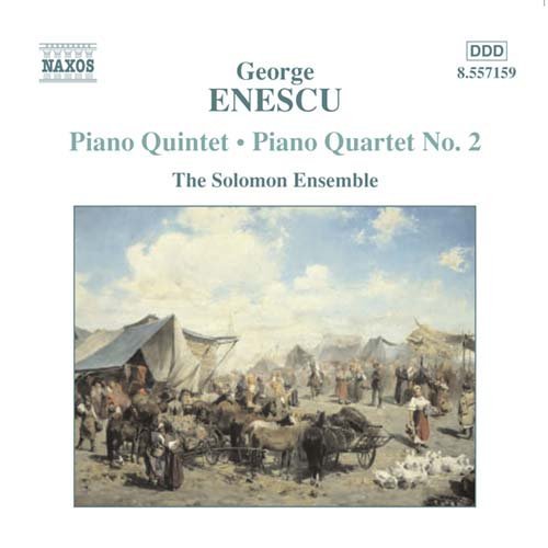 Piano Quintet / Piano Quartet 2 - Enescu / Solomon Ensemble - Musiikki - NAXOS - 0747313215928 - tiistai 15. huhtikuuta 2003