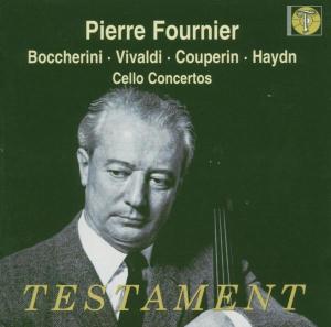 Cover for Pierre Fournier · Cello Concerto In E Testament Klassisk (CD) (2000)